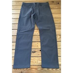 Western Rise Straight Leg Pants Size 36x31 Men’s Gray